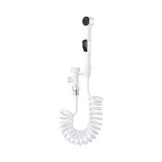 Submarine toilet companion spray gun set White